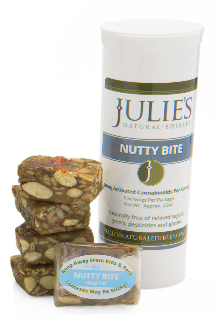 Julies Nutty Bites Marijuana edible Durango CO