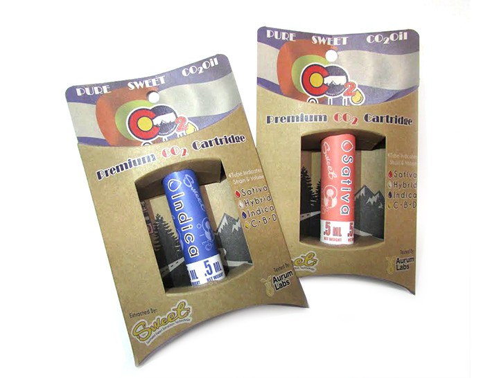 Sweet CO2 Cannabis Oil Cartridges | Durango CO